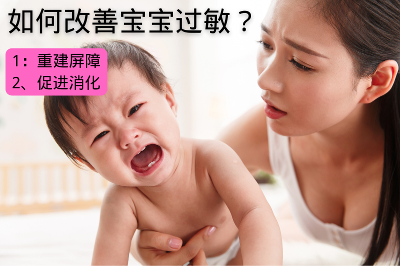 如何改善宝宝过敏？修复肠漏  促进消化